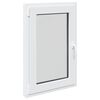 vidaXL Fereastră pentru subsol RISOR 60 x 90 cm PVC și Sticlă Alb