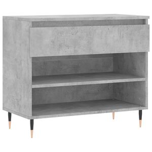 vidaXL Pantofar, gri beton, 70x36x60 cm, lemn prelucrat