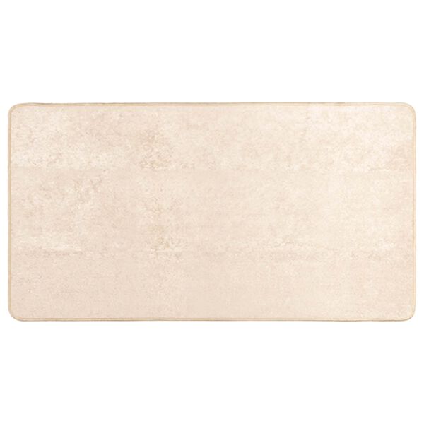 vidaXL Covor Imprimare Crem 150 x 100 cm Poliester și PVC