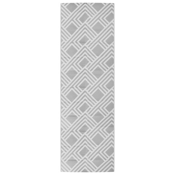 vidaXL Covor de exterior, ARAKIL gri, 80x250 cm, PP
