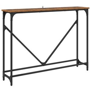 vidaXL Masă de consolă Lemn Vechi 102 x 23 x 75 cm Lemn prelucrat