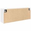 vidaXL Dulap de perete de baie, alb, 100x25x40 cm, lemn prelucrat