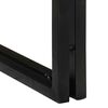 vidaXL Masa de cuibărit 3 pcs Lemn solid de mango aspru și metal