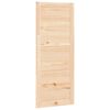 vidaXL Ușă de hambar, 80x1,8x204,5 cm, lemn masiv de pin