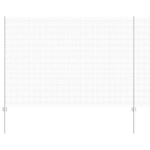 vidaXL Gard cu St&acirc;lp Argintiu