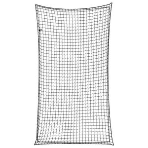 vidaXL Plasă de remorcă cu funie elastică, negru, 2,7x1,5 m, PP