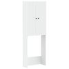 vidaXL Dulap pentru toaletă EDE Alb 66 x 25,5 x 190 cm Lemn prelucrat