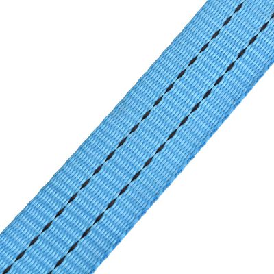 vidaXL Chingi fixare cu clichet, 10 buc, 2 tone, 6 m x 38 mm, albastru