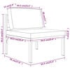 vidaXL Set mobilier de grădină cu perne, 7 piese, antracit, aluminiu