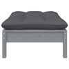 vidaXL Set mobilier grădină cu perne, 7 piese, lemn masiv de pin