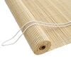 vidaXL Rulou textil natural 60 x 220 cm Bambus