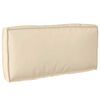 vidaXL Pernă Bej 80 x 40 x 12 cm Material Oxford