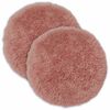 vidaXL Husă pentru pernă 2 pcs HEERLEN Roz &Oslash; 60 cm Fleece PV