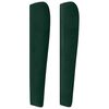 vidaXL Tăblie pat cu aripioare verde &icirc;nchis 147x23x118/128 cm catifea