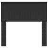 vidaXL Tăblie cap cu headboard Stejar Negru 90 cm Lemn compozit