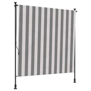 vidaXL Jaluzea Rulou de Exterior Antracit și Alb 100 x 270 cm
