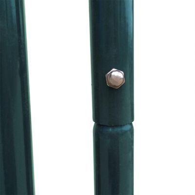 vidaXL Poartă pentru gard de gradină 100 x 100 cm verde