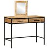 vidaXL Masă de Machiaj Maro 100 x 40 x 120 cm Lemn masiv de mango