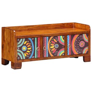 vidaXL Dulap pentru pantofi cu depozitare Multicolour 90 x 35 x 40 cm