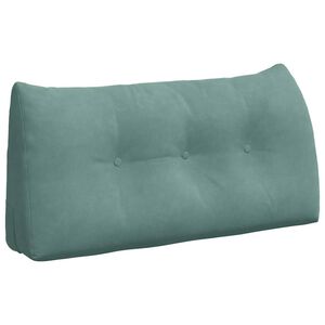vidaXL Perna pentru spate Verde Mării 100 x 24 x 50 cm Catifea