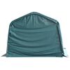 vidaXL Cort de animale detașabil verde închis 3,3x3,2m PVC 550g/m²