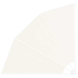 vidaXL Copertină laterală pliabilă de balcon, crem, 210x210 cm