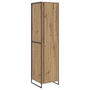 vidaXL Dressing Stejar artizanal 50 x 50 x 200 cm Lemn prelucrat