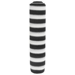 vidaXL Plasă protecție intimitate, antracit/alb, 1x25 m, HDPE, 75 g/m&sup2;