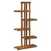 vidaXL Suport pentru plante natural 68 x 23,5 x 140 cm