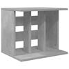 vidaXL Depozitare Vinil Gri Beton 42 x 33 x 36 cm Lemn prelucrat
