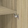 vidaXL Dulap de depozitare, stejar sonoma, 70x42,5x225, lemn prelucrat