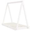 vidaXL Cadru de pat pentru copii, alb, 70x140 cm, lemn masiv de pin
