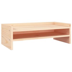 vidaXL Suport pentru monitor, 50x24x16 cm, lemn masiv de pin