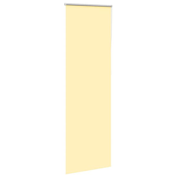 vidaXL Jaluzea cu role opace Galben 70x210 cm lățime material 65,7 cm