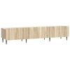 vidaXL Cabinet TV 147 x 34,5 x 32 cm Stejar Sonoma Lemn prelucrat