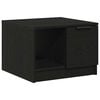 vidaXL Masă de cafea Stejar Negru 50 x 50 x 36 cm Lemn prelucrat