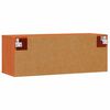 vidaXL Dulap de perete Maroniu cerat 80 x 30 x 30 cm Lemn de pin masiv