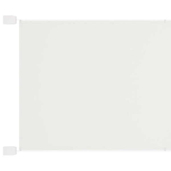 vidaXL Copertină verticală, alb, 140x270 cm, țesătură Oxford