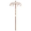 vidaXL Parasol Balinez Crem 125 x 125 x 260 cm