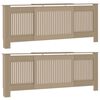 vidaXL Capac pentru radiator 2 buc. Stejar Sonoma 205 x 20,5 x 81,5cm