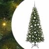 vidaXL Brad de Crăciun artificial Verde 180 cm PE și PVC