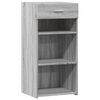 vidaXL Dulap, sonoma gri, 45x42,5x93 cm, lemn prelucrat