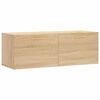 vidaXL Dulap de perete, stejar sonoma, 100x36,5x35 cm, lemn prelucrat