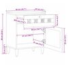 vidaXL Dulap de noapte natural 50 x 33 x 60 cm Lemn de mango solid