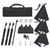 vidaXL Set de iluminat pentru studio cu trepied și softbox