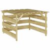 vidaXL Garaj pentru Cositoare Gazon Maro 84 x 80 x 56 cm