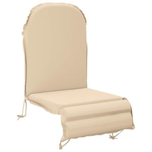 vidaXL Perna de șezlong pentru soare GEMERT 100% Polyester Crem