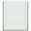 vidaXL Acvariu cu depozitare Transparent 60 x 35 x 40 cm Sticlă