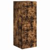 vidaXL Dulap TV de perete 30 x 31 x 80 cm Stejar fumuriu