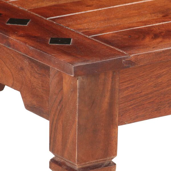 vidaXL Bancă, 110 cm, lemn masiv de acacia